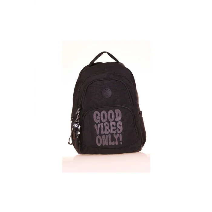 Crazy Sırt Çantası Black K1677