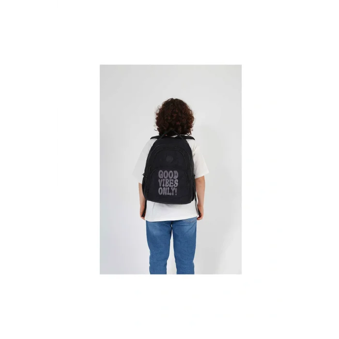 Crazy Sırt Çantası Black K1677