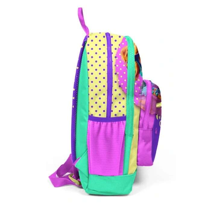 Gözlüklü Köpek Desenli Okul Çantası 23752