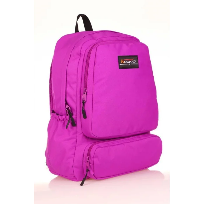 Double Pack Okul Sırt Çantası Mor K1624