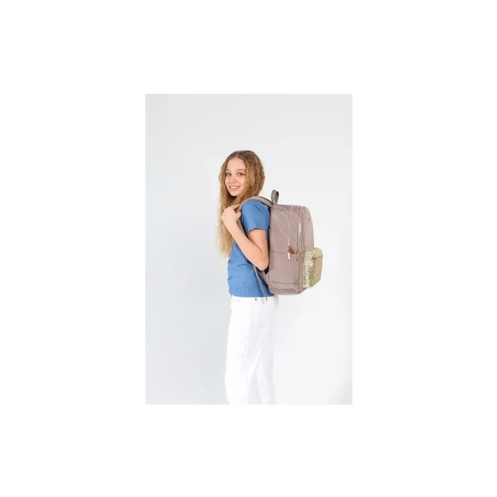 Bright Sırt Çantası Taşlı-Toprak K1650