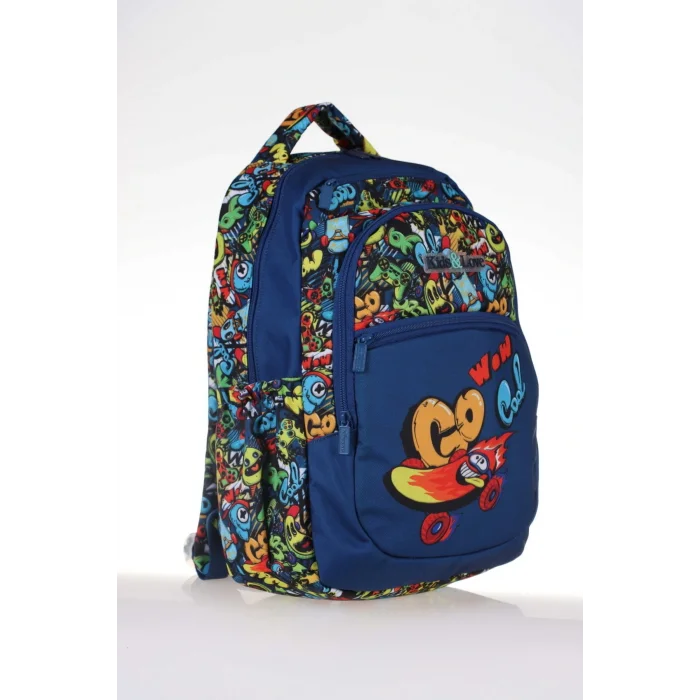 Kids & Love Design Skateboard Okul Çantası 39x29x16