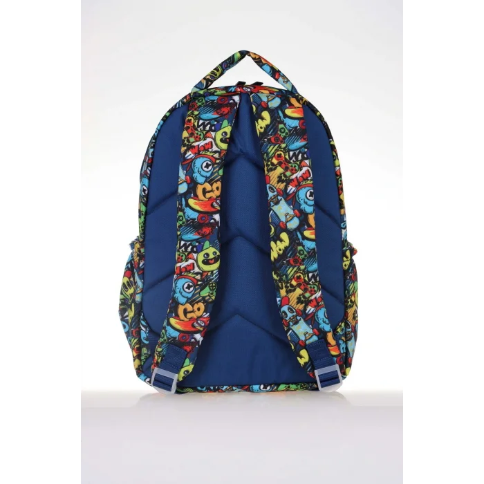 Kids & Love Design Skateboard Okul Çantası 39x29x16