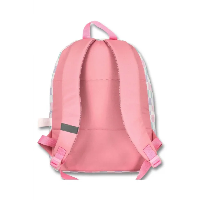 (Mor Yeşil - Deri Love Yazılı - Kız) Okul Sırt Çantası ve Kalem Çantası Seti - SETUMT5084C