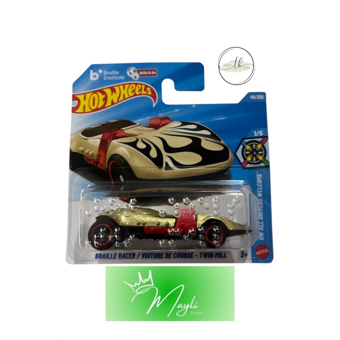 All Drivers Welcome Braille Racer / Voiture De Course - Twin Mill 1/64 ölçek 40/250 JJJ11-N521 2026