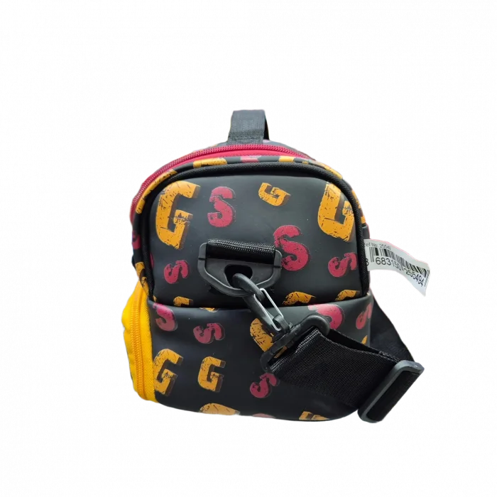 GALATASARAY GS YAZI DETAYLI SUNİ DERİ BESLENME ÇANTASI