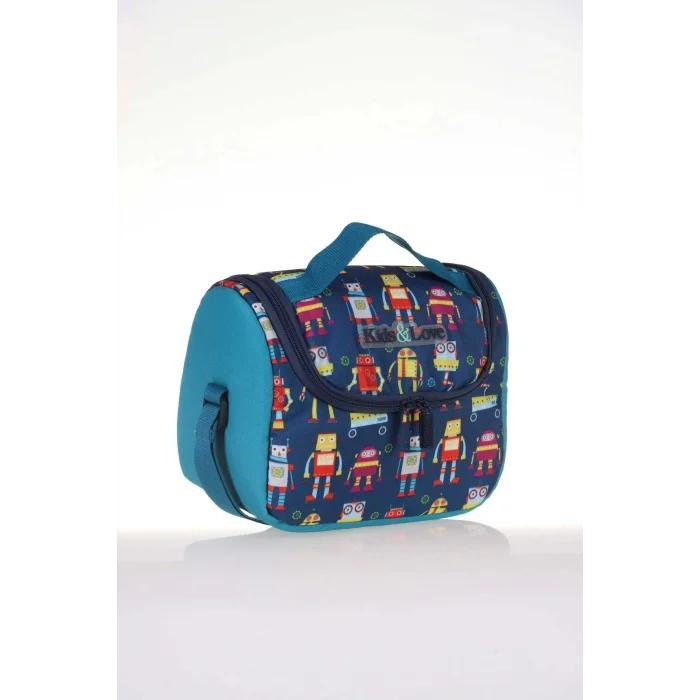 Kaukko Thermo Beslenme Çantası Robot Desenli 7091