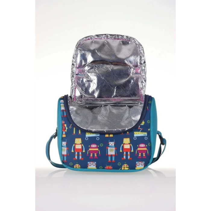 Kaukko Thermo Beslenme Çantası Robot Desenli 7091