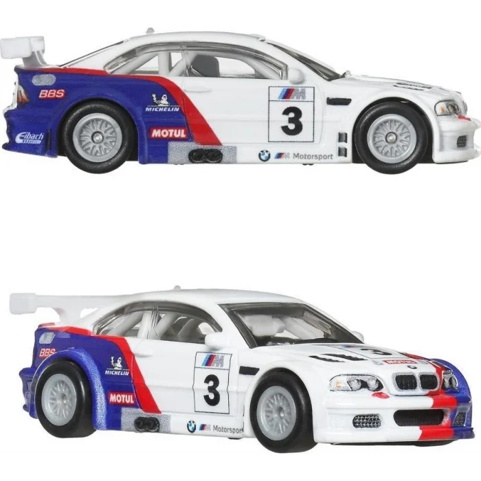 Hot Wheels Premium Car Culture 2li BMW 320 Group 5 ve 2001 BMW M3 GTR