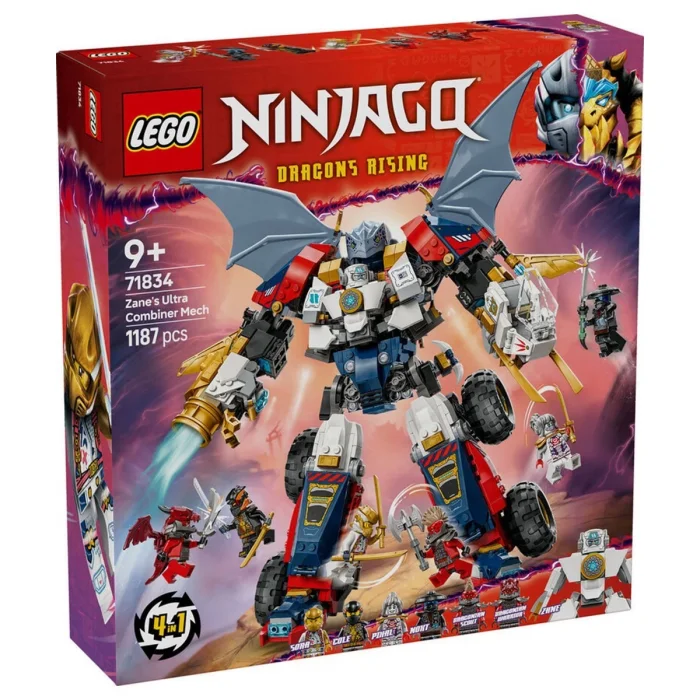 71834 Lego Ninjago Zanein Ultra Kombo Mechi 1187 Parça +9 Yaş