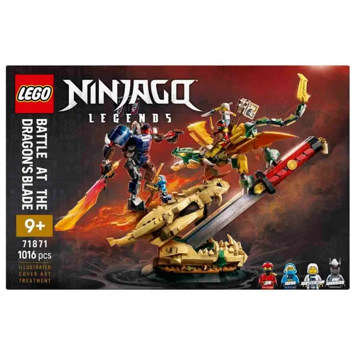 71871 Lego Ninjago Ejderha Kılıcı Savaşı 1016 Parça +9 Yaş