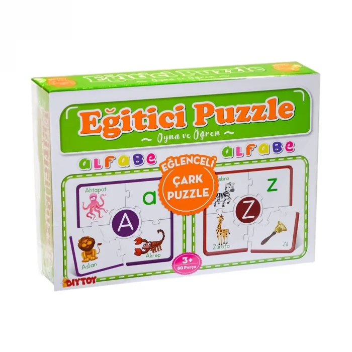 7197 Çark Puzzle Alfabe