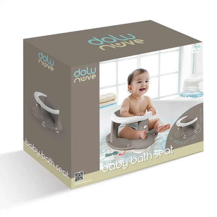 7468 Bebek Banyo Yıkama Oturağı Stone Gri
