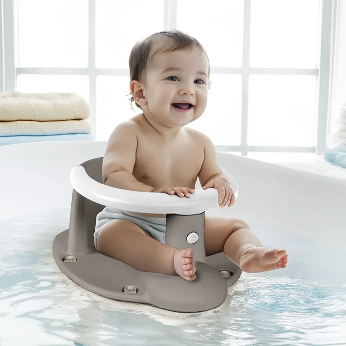 7468 Bebek Banyo Yıkama Oturağı Stone Gri