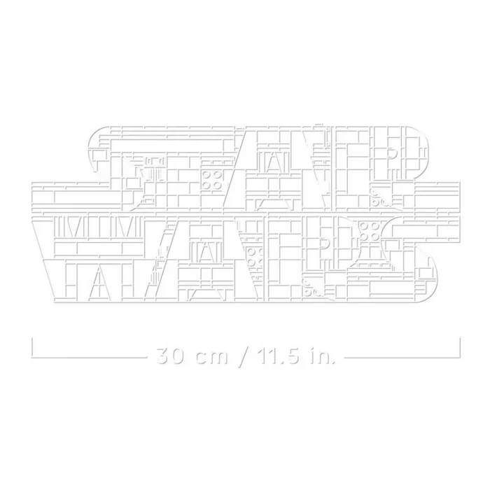75407 Lego Star Wars - Star Wars Logosu 700 Parça +18 Yaş