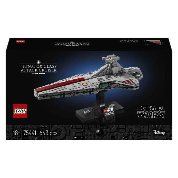 75441 Lego Star Wars Venator-class Attack Cruiser 643 Parça +18 Yaş
