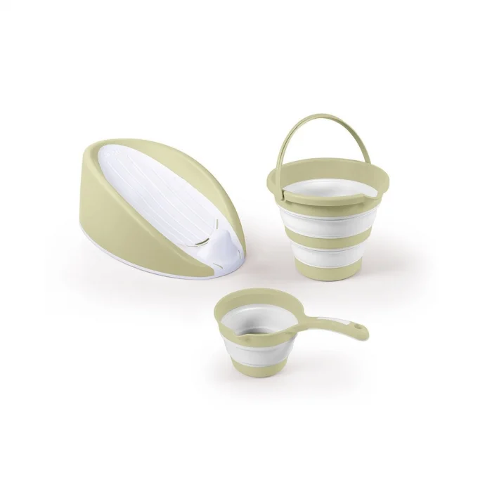 7571 Üçlü Bebek Banyo Seti- Eco Green