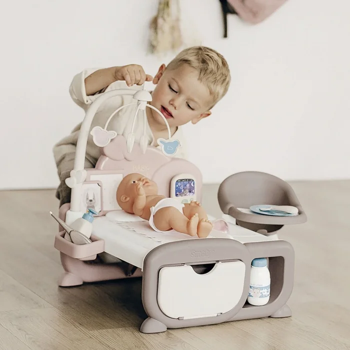 7600220379 Smoby Baby Nurse Nurserie Cocoon - 3ü 1 Arada Bebek Oyun Seti +3 Yaş