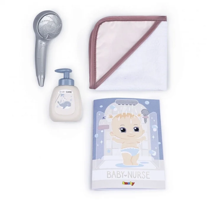7600220382 Smoby Baby Nurse Bebek Duş Oyun Seti +3 Yaş