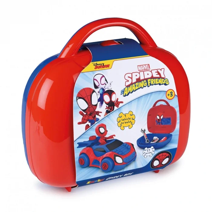 7600360905 Smoby Spidey Alet Kutusu Oyun Seti +3 Ay