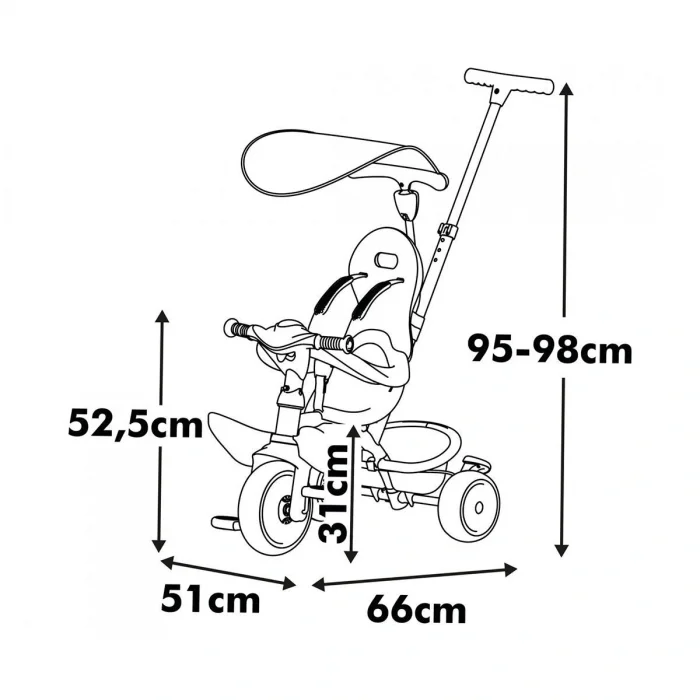 7600741403 Baby Balade Tricycle Beige