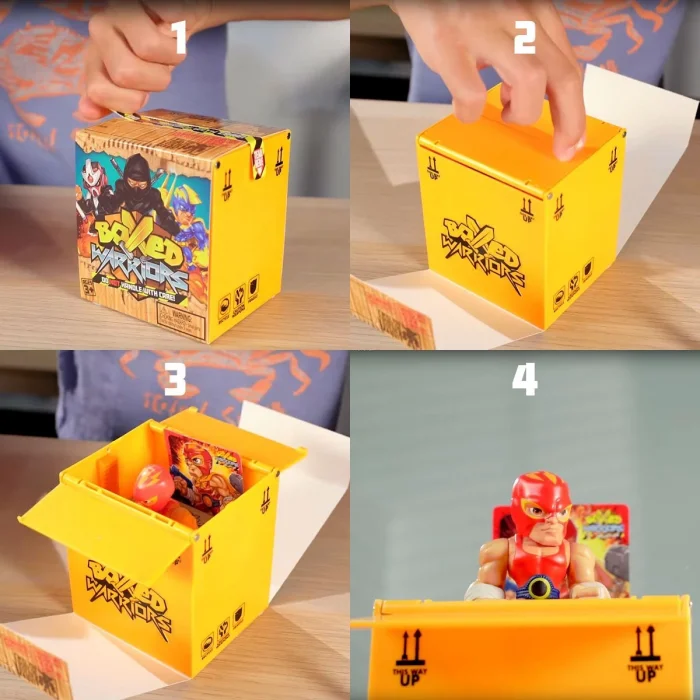 78372 Necotoys, Boxed Warriors Dövüşçüler Sürpriz Paket