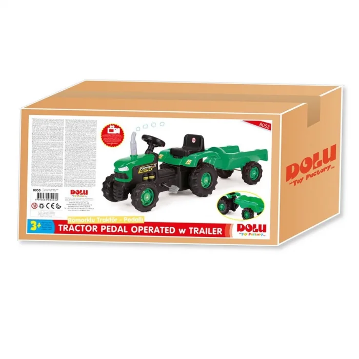 8053 Römorklu Traktör -dolu