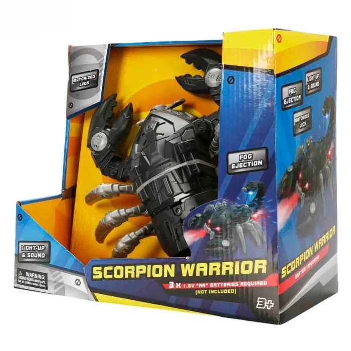 80561 Sun-grd-robot Scorpıon Warrıor Ses-ışık