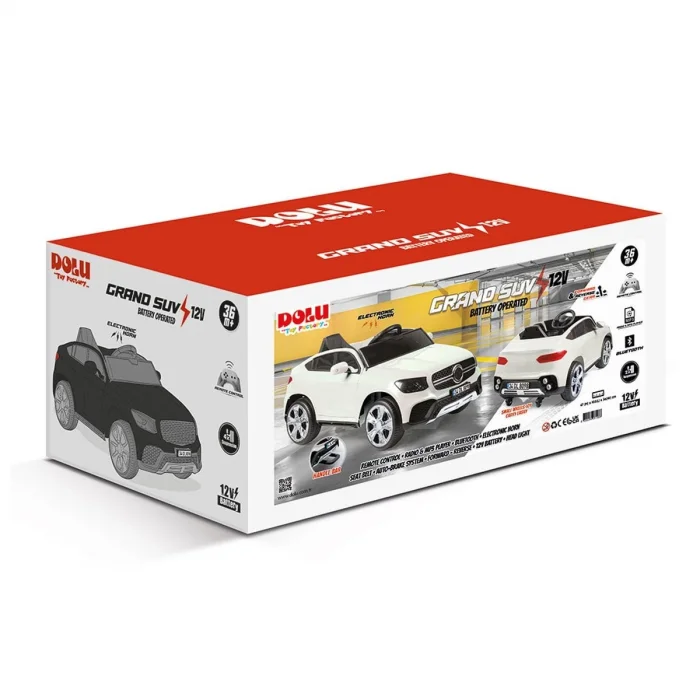 8198 Grand Suv 12v Bej Akülü Araba -dolu Oyuncak