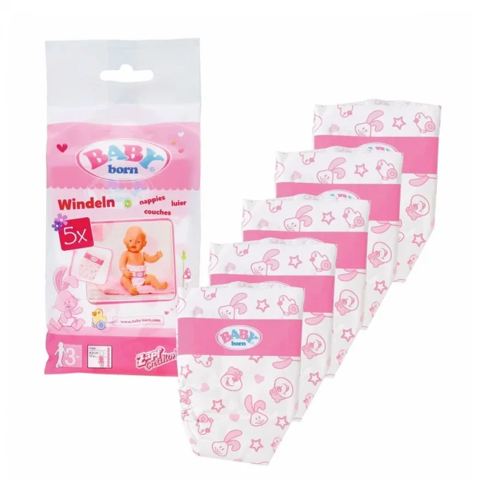 826508 Baby Born 5li Bebek Bezi (oyuncak Bebek İçin)