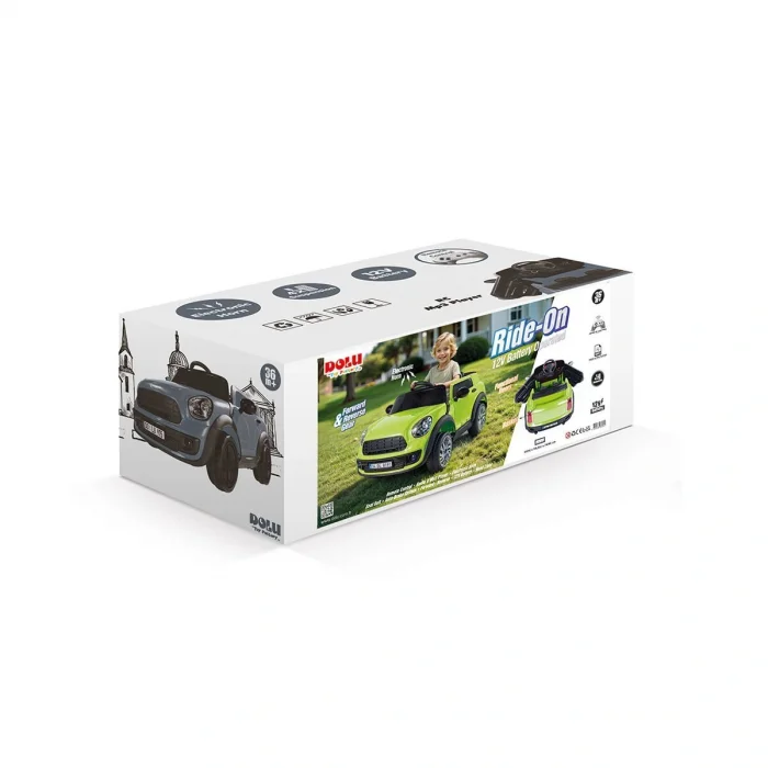 8295 Oyuncak Rıde On 12v Araba Kumandalı Açık Yeşil