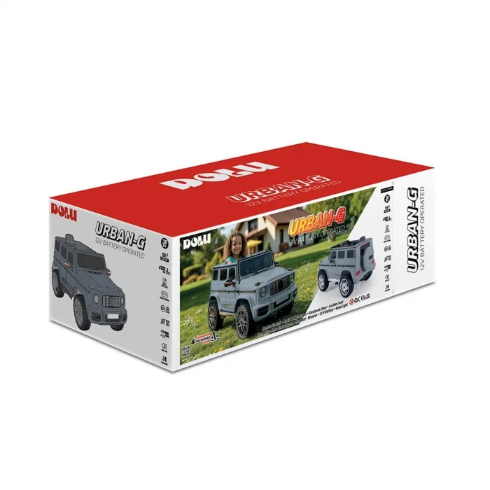 8495 Oyuncak Urban G 12v Akülü Araba Gri
