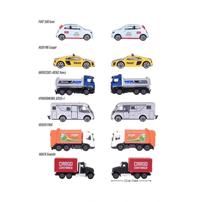 8503000002 City Premium Vehicles 6-asst