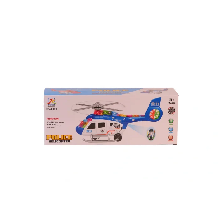 8814 Sesli Işıklı Çarp Dön Helikopter 48