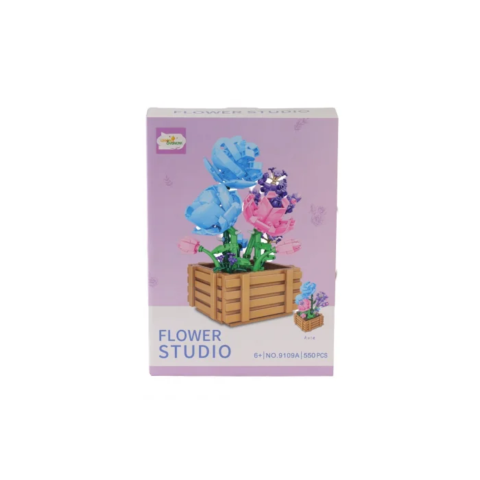 9109a Çiçek Blokları 550 Parça
