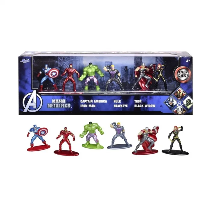 9335006314r01 Marvel Avengers Diorama Packdie-cast Nano Collectible Figures(belirtilen Fiyat, Tekli Satış İçin Adet Fiyatıdır.)