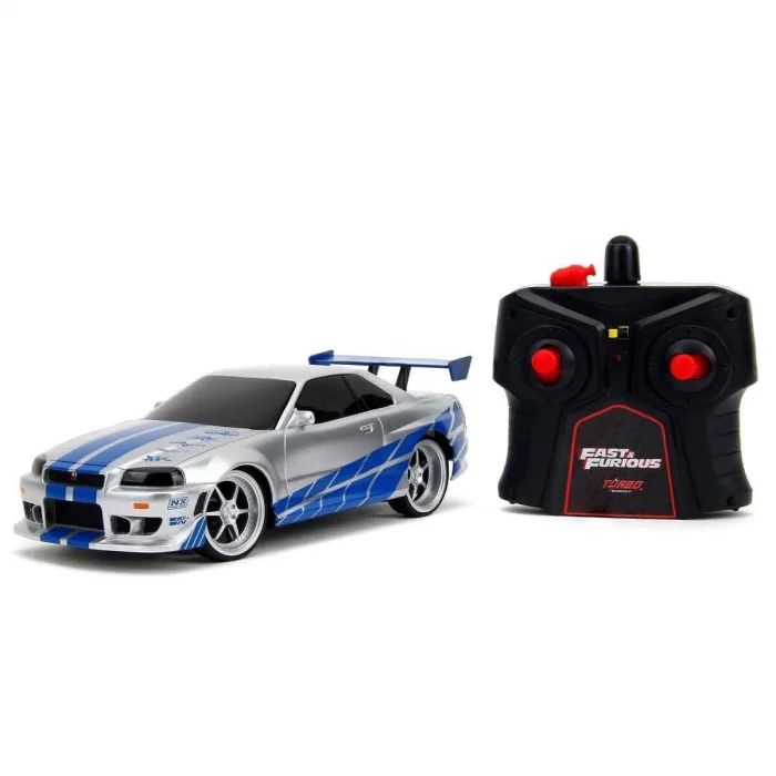 9772 Sun-sım-jda-rc Araba 1 24 Fast Furıous Nıssan Skylıne Gtr 2 4 Ghz Fastf