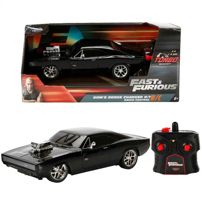 9773 Sun-sım-jda-rc Araba 1 24 Fast Furıos Dodge Charger 1970 2 4ghz Fastf