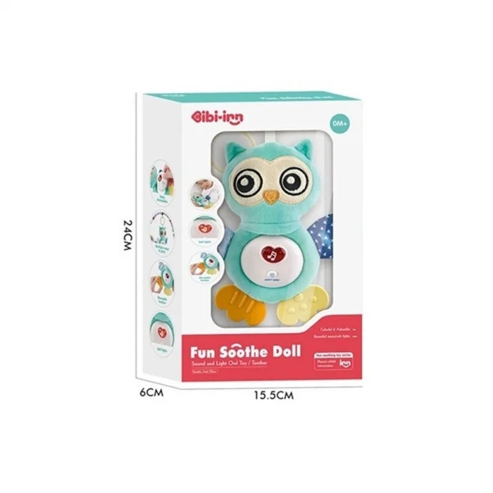 Bıb6008 -vardem Işıklı Ve Sesli Bebek Baykuşu