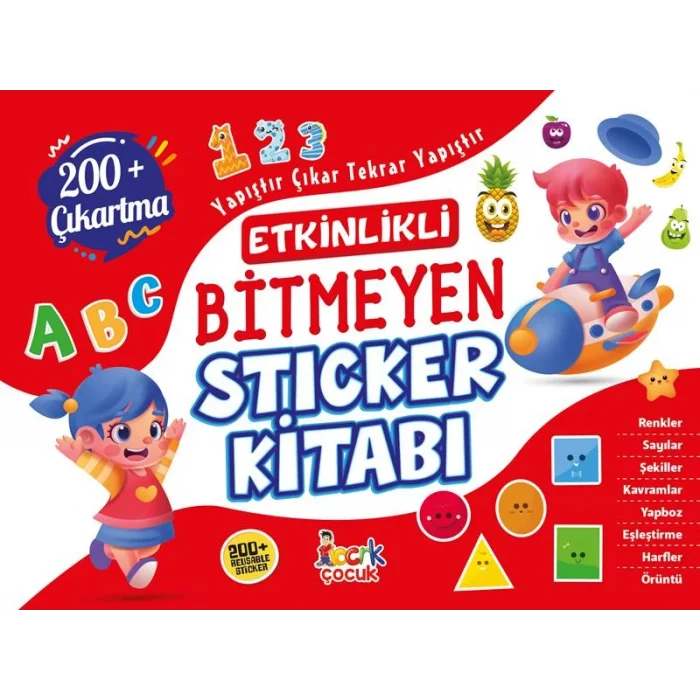 BICIRIK YAY / BITMEYEN STICKER KITABI