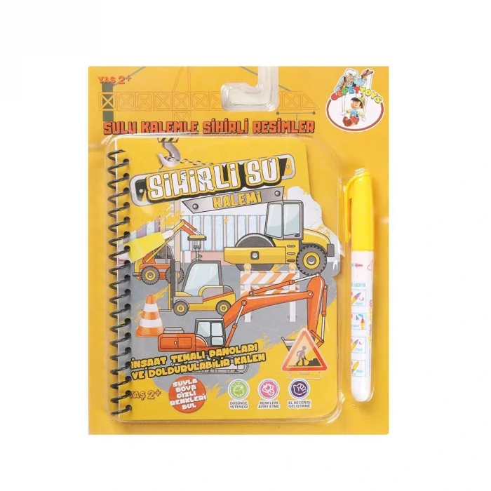 Bk002 Gepettoys, Sihirli Boyama Kitabı Çeşitleri