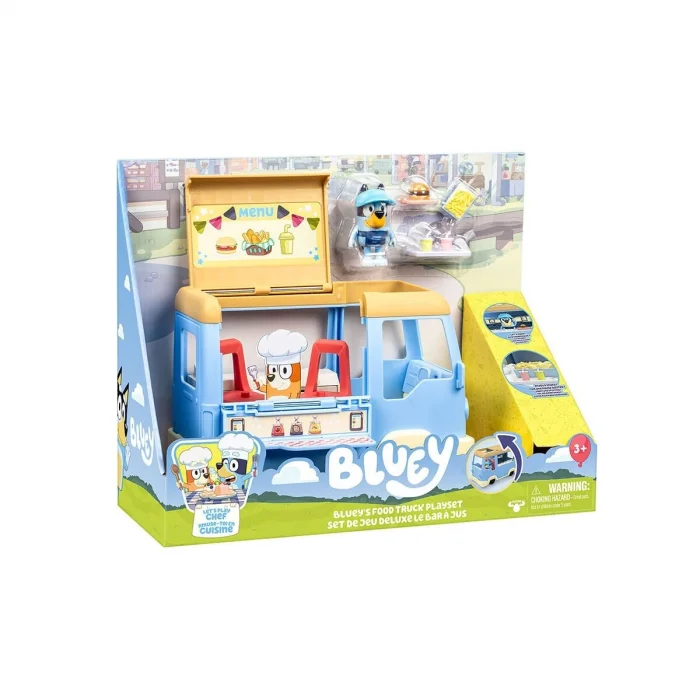 Bluey 18919 Bluey Yemek Kamyonu Oyun Seti