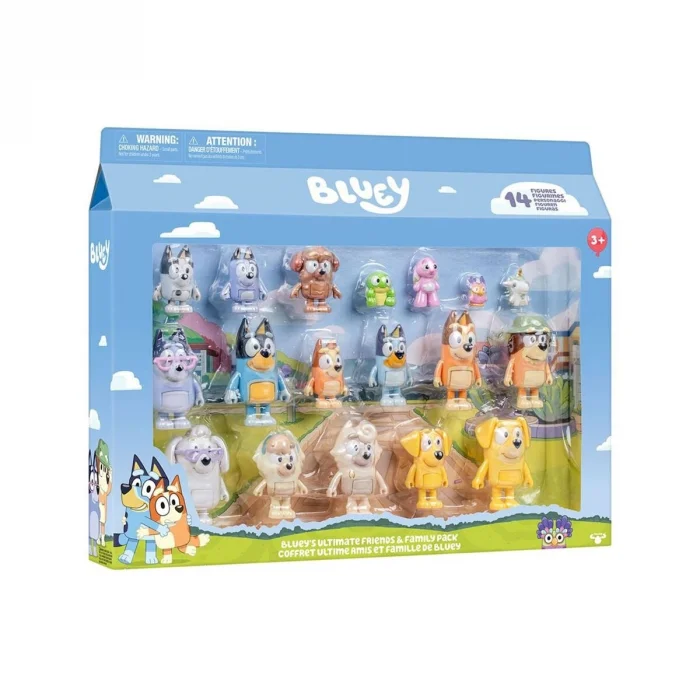 Bluey 19116 Bluey Ultimate Aile Ve Arkadaş 18li Figür Set