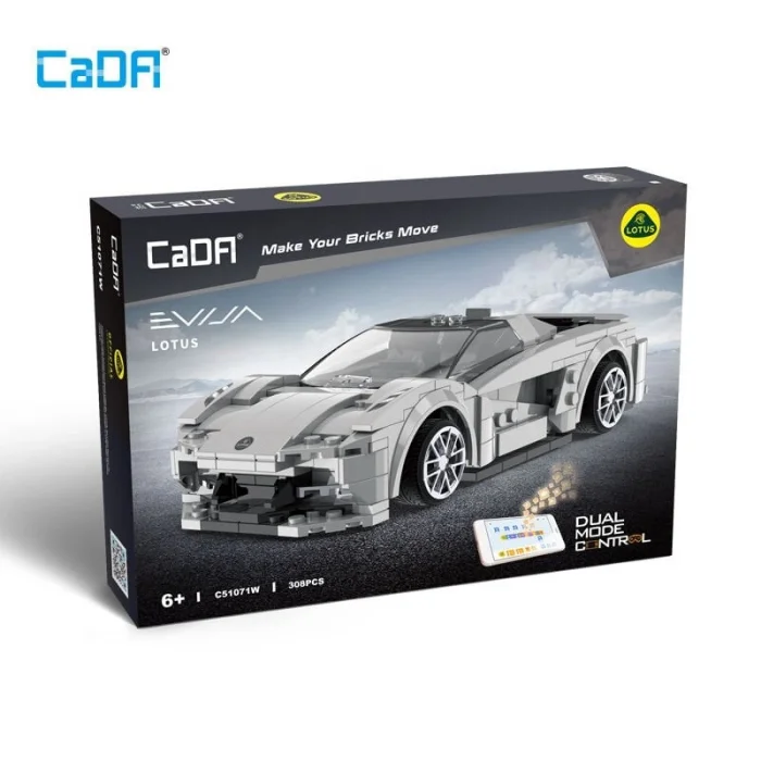 C51071w Cada Lotus Yarış Arabası 308 Parça Block Oyuncak