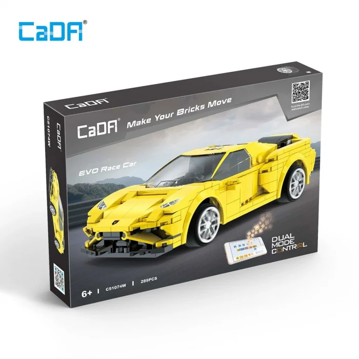 C51074w Cada Evo Race Car Blok Seti 289 Parça -vagon Life