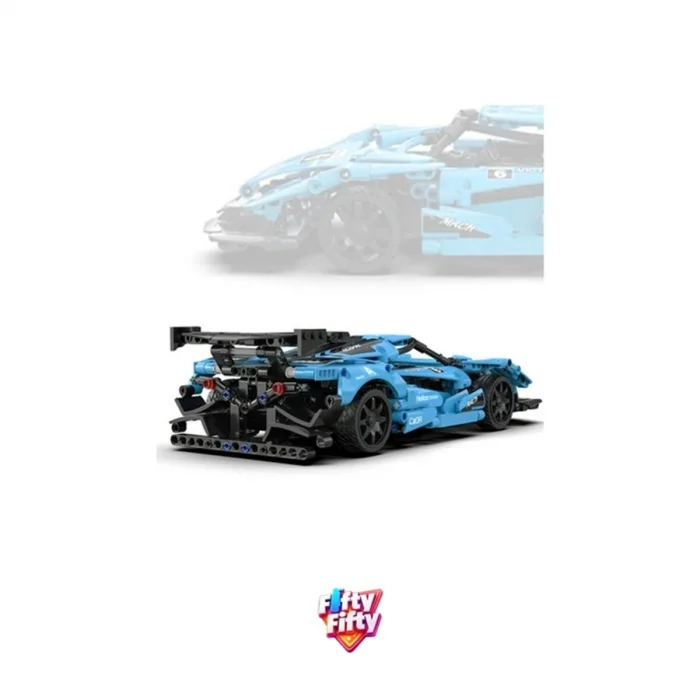 C51301w Cada Super Racing Car 419 Parça Block Oyuncak