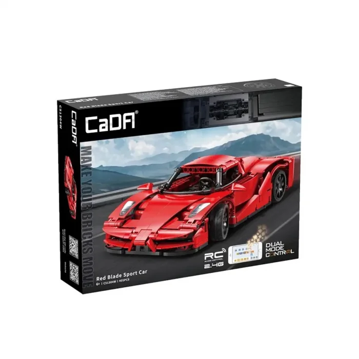 C51304w Cada Red Blade Sport Car 405 Parça Block Oyuncak