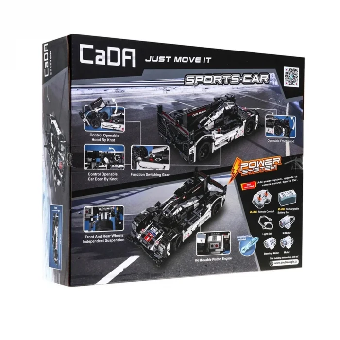 C51307w Cada Gt Sport Araba Blok Seti 427 Parça -vagon Life