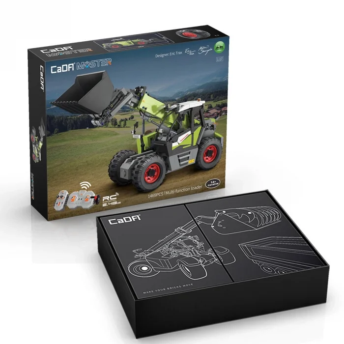 C61051w Cada Kumandalı Traktör Blok Seti 1469 Parça -vagon Life