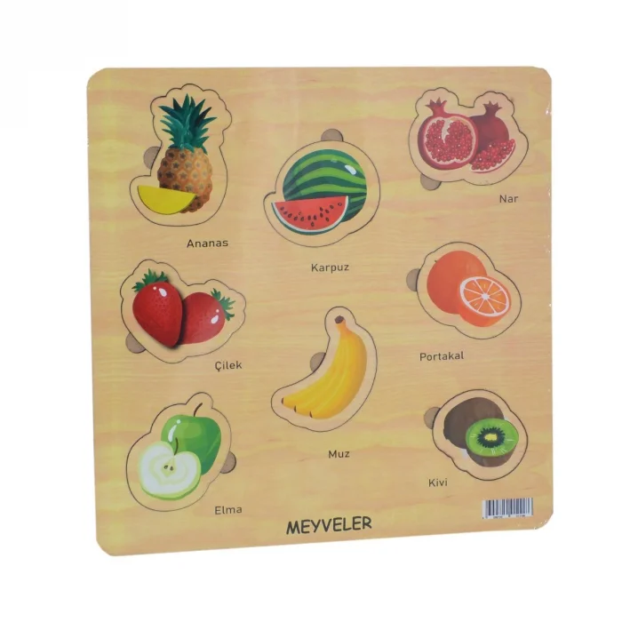 Cc Oyuncak, Memo 32x32 Eğitici Şekiller - 6 Assorti